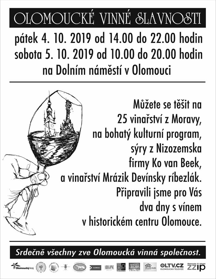 Vinné slavnosti Olomouc říjen 2019
